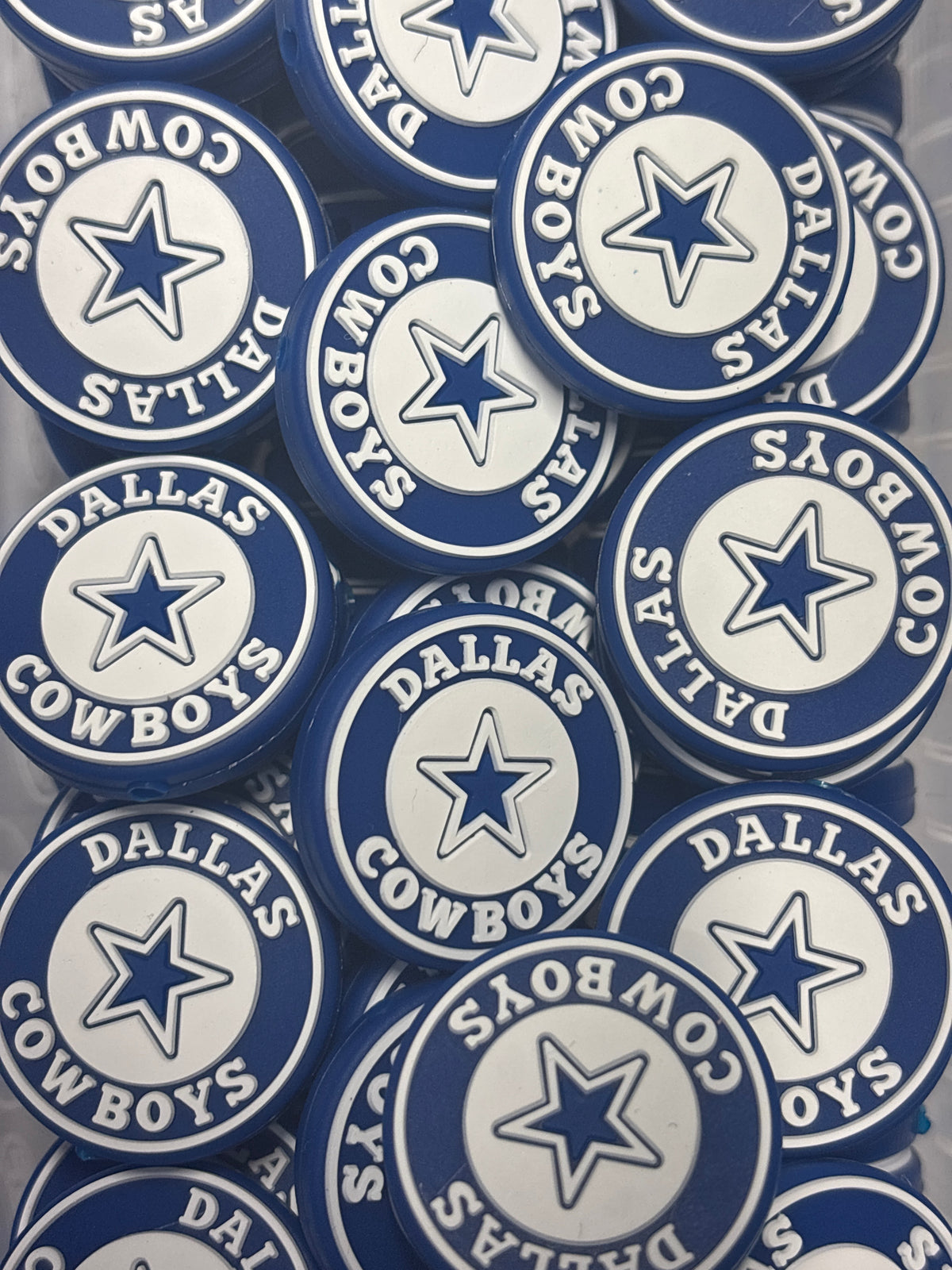 Dallas Cowboys blue and white focal #95