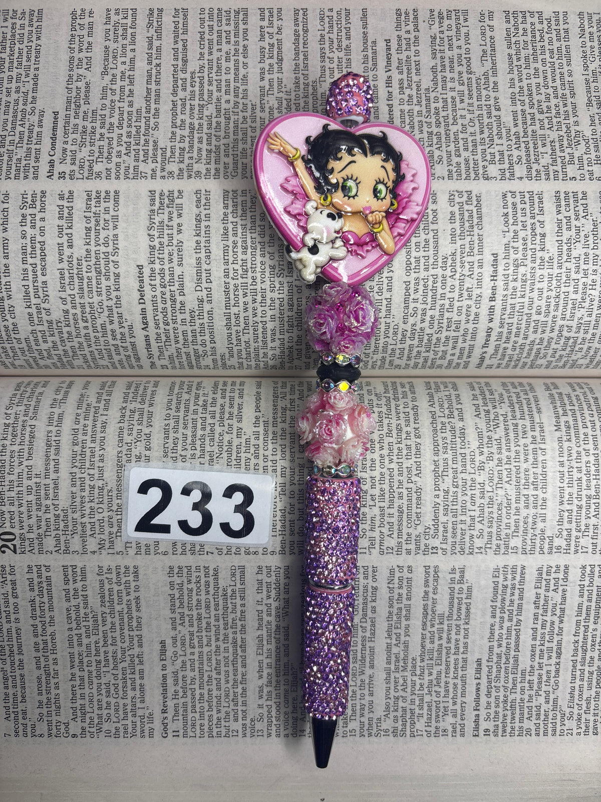 233 pre made pen