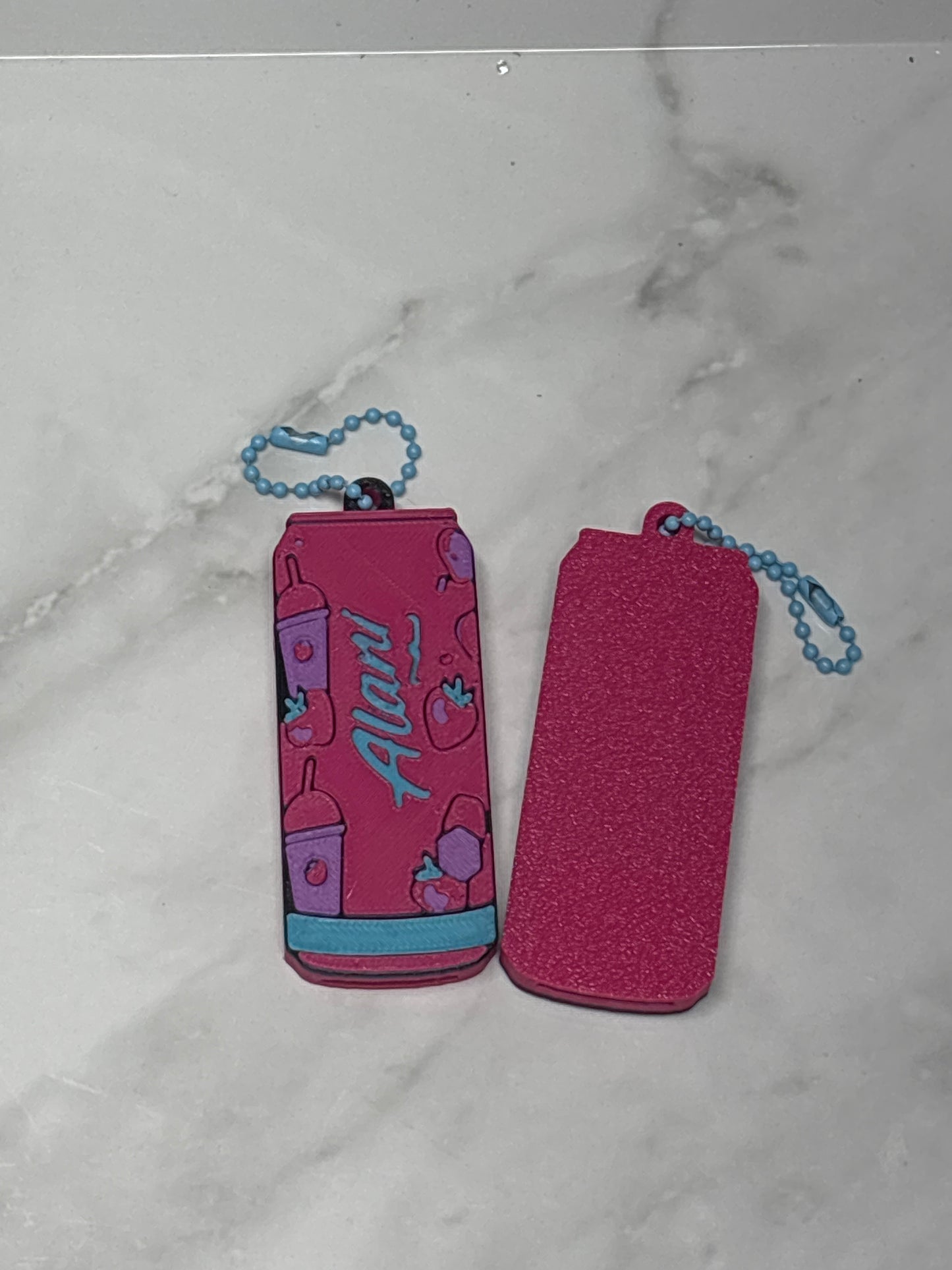 3d printed Alani can opener keychain
