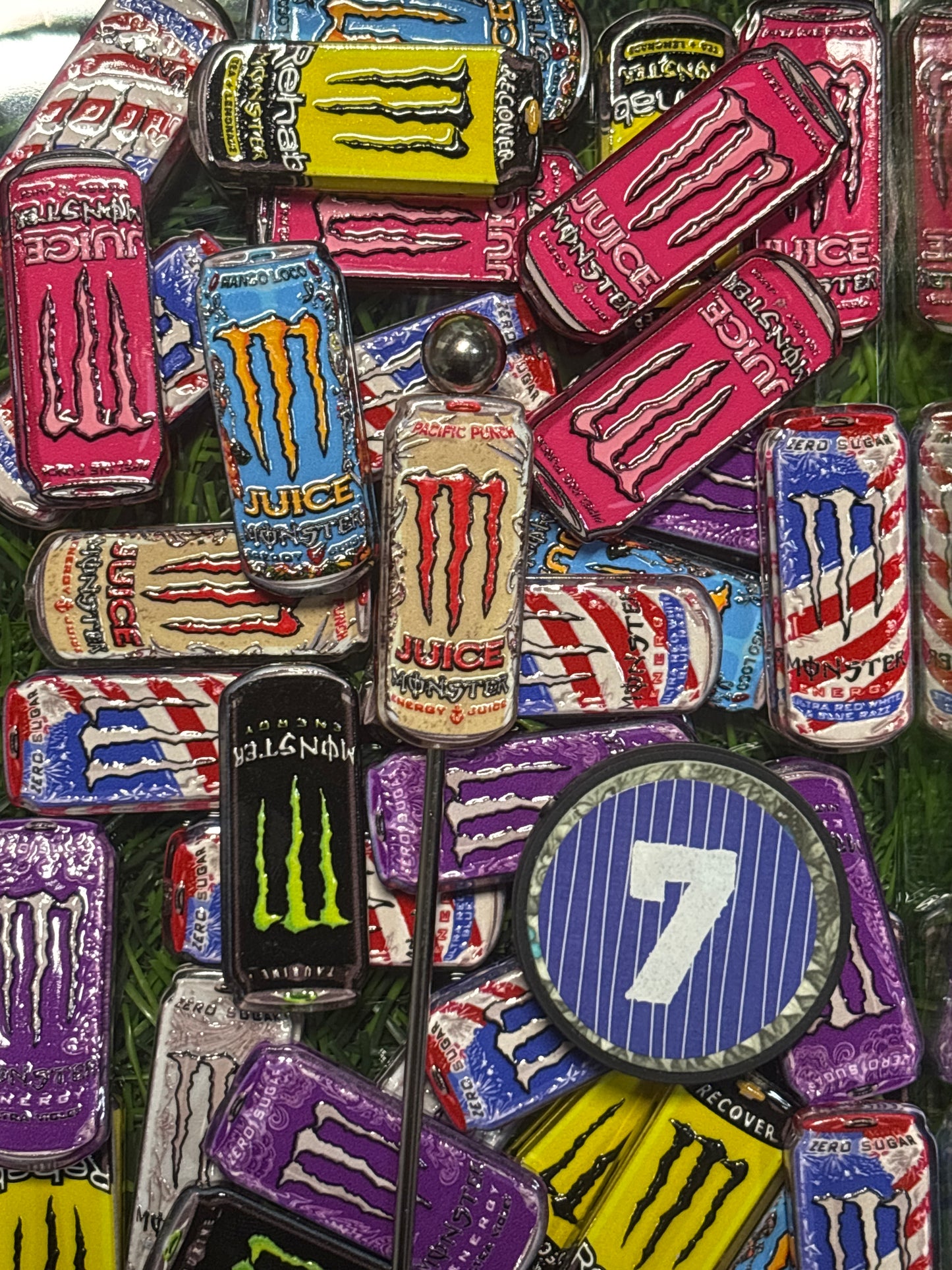 Monster acrylic focal random pick #7