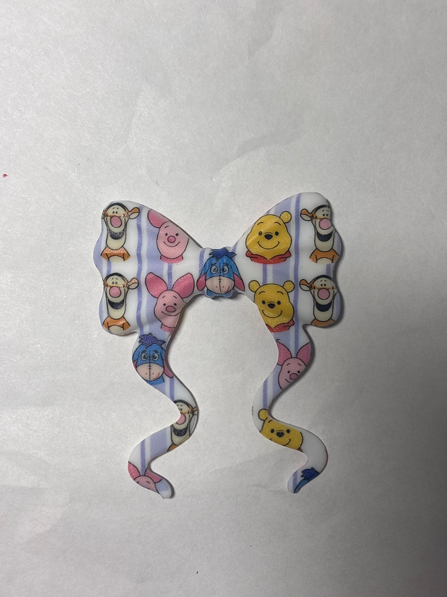 Pooh crew flat silicone bow 133