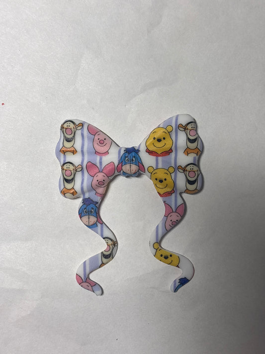Pooh crew flat silicone bow 133