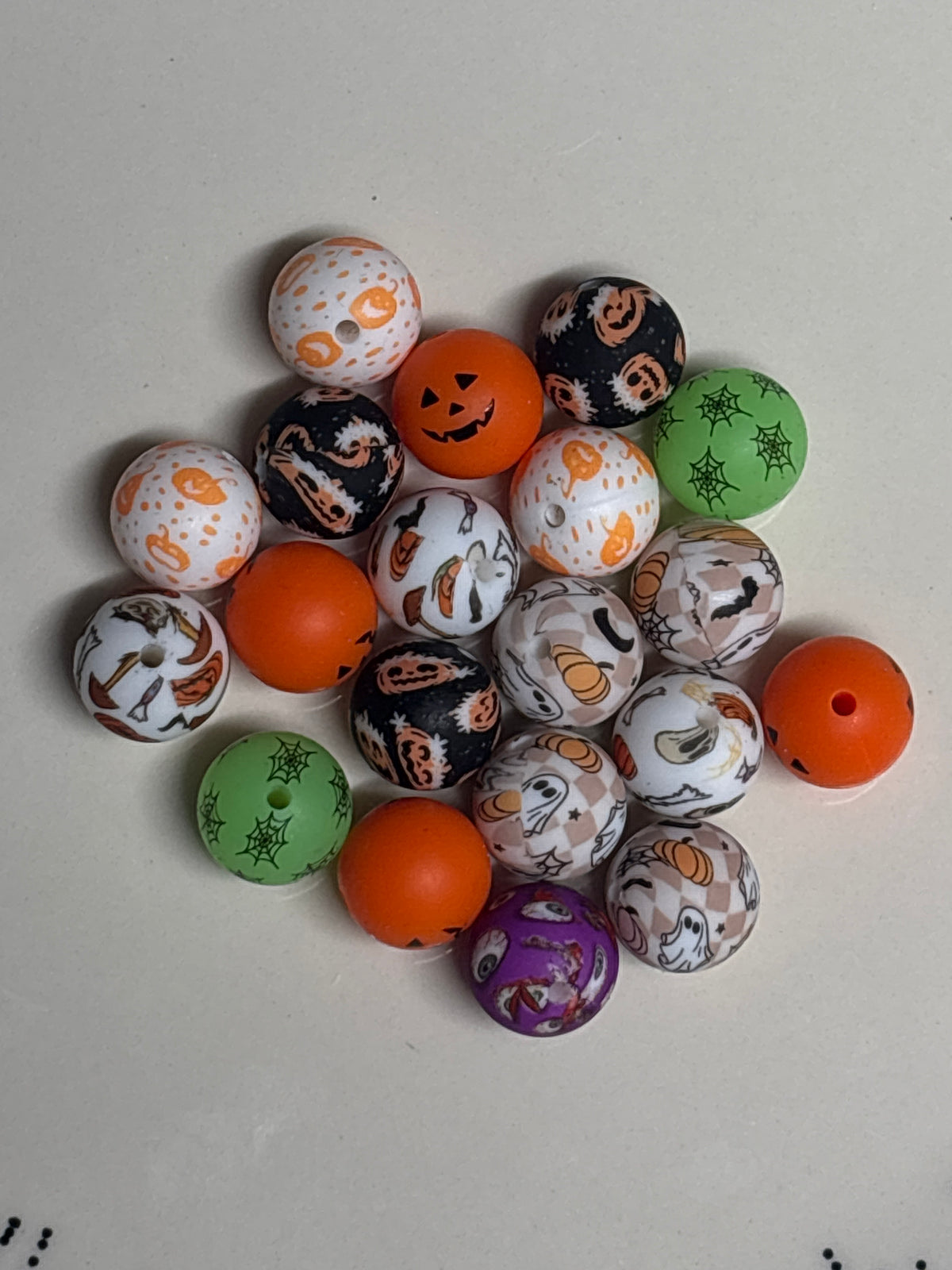 Halloween silicone mix bag