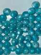 Blue marble  16acrylic bead #240
