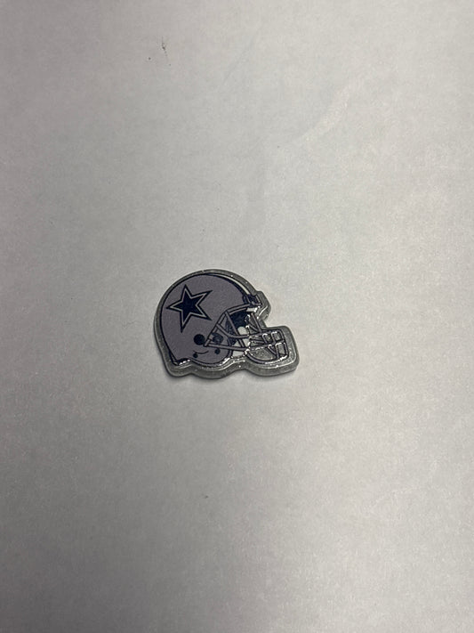 Cowboy helmet acrylic focal #100