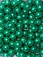 Green 16mm acrylic bead #227