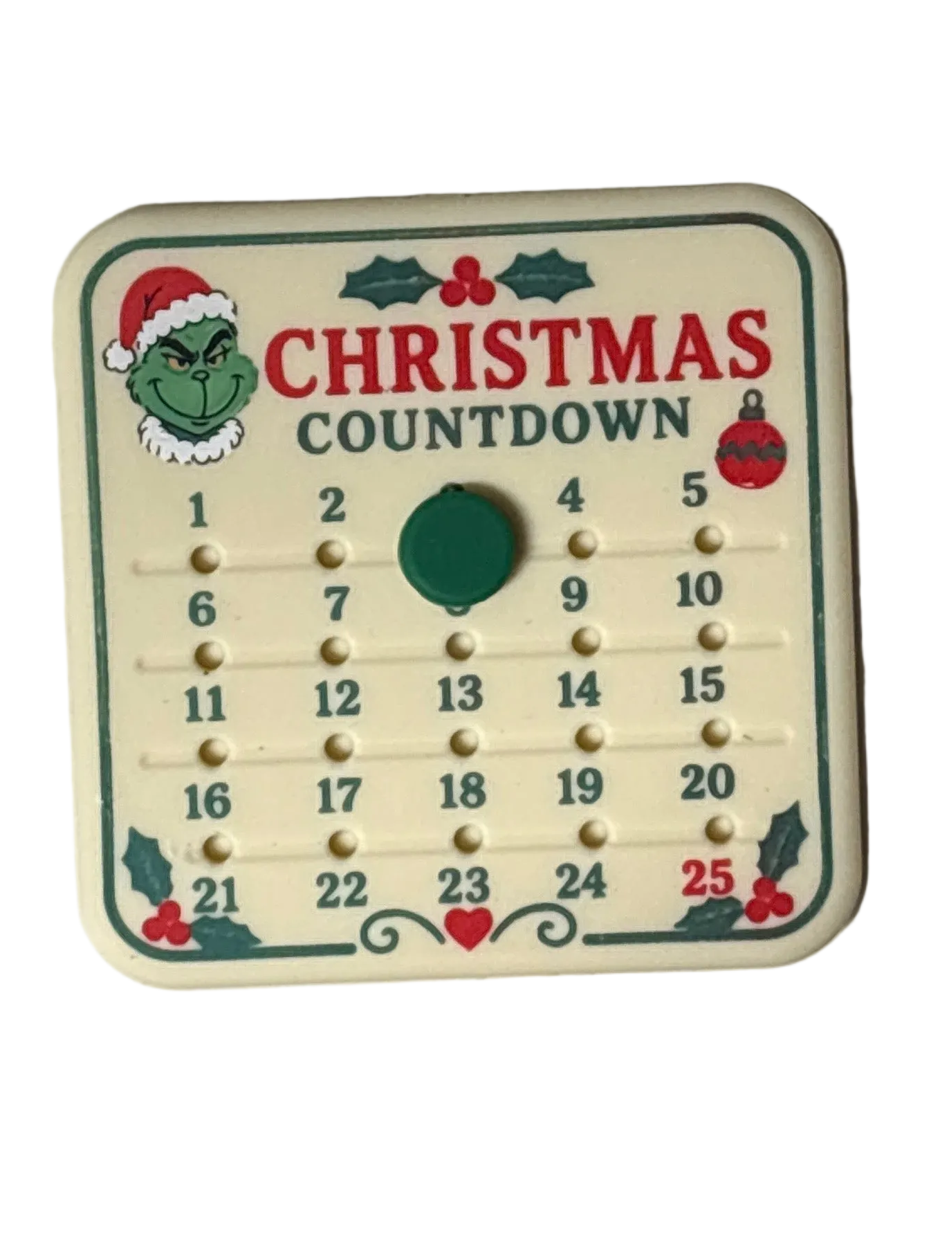 Christmas 3D countdown focal