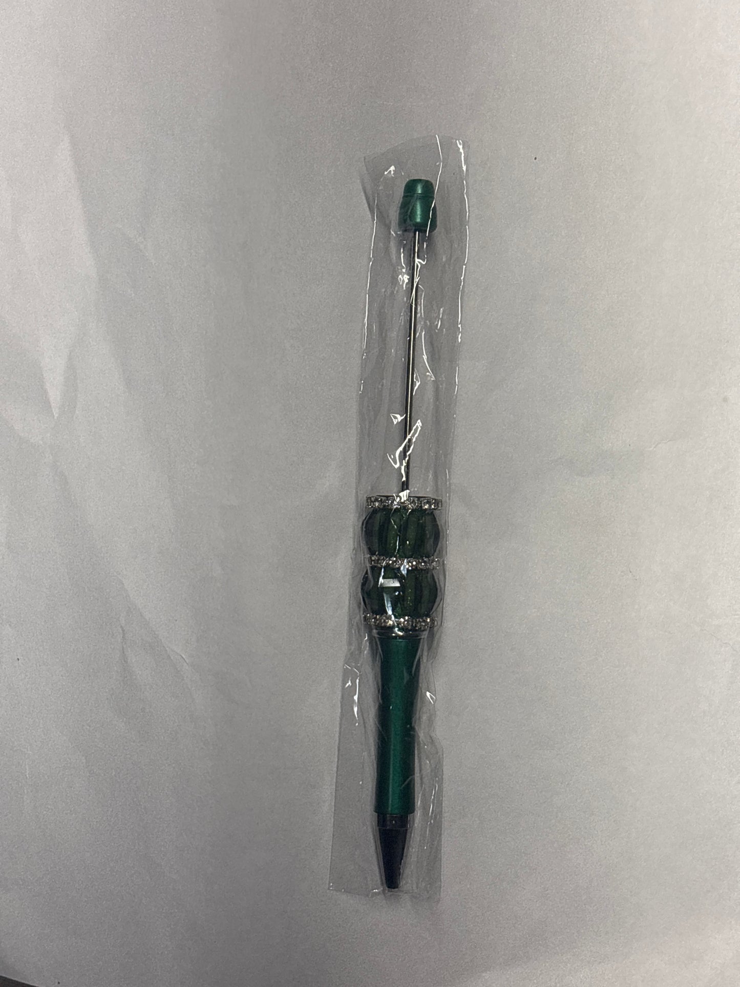 Green beadable pen #301