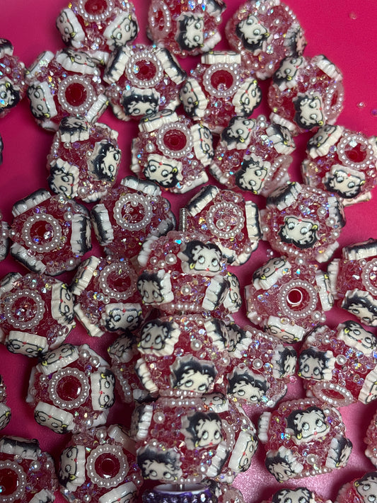 Betty boop sugar bead #49