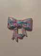 Shark silicone straw topper bow (K)