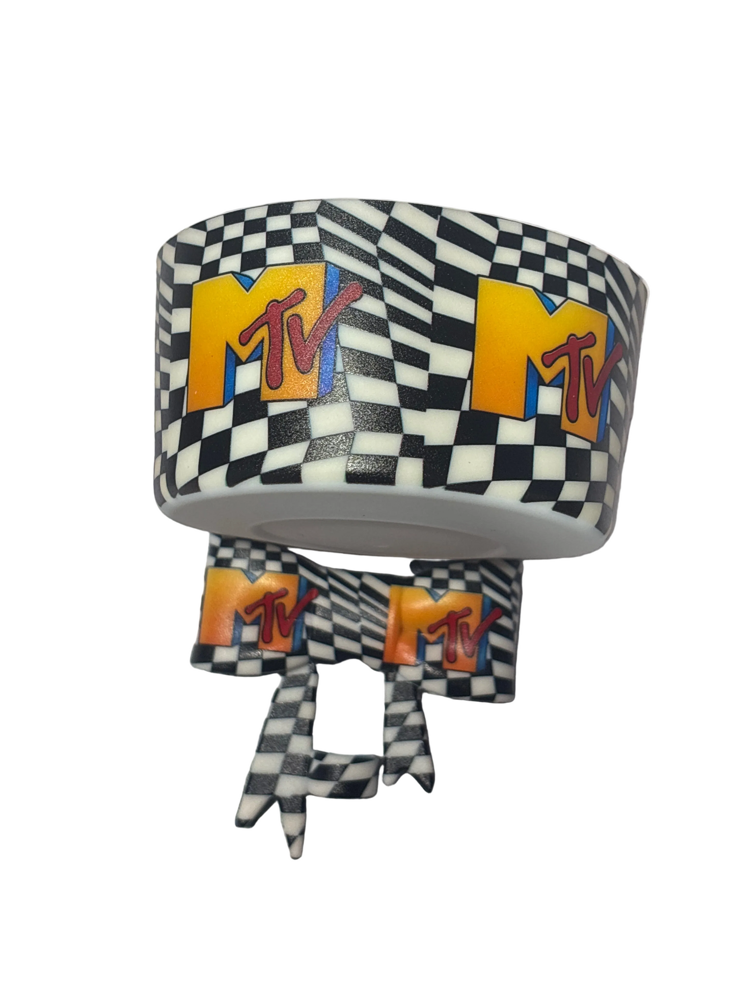 MTV straw topper and boot set. Pen not included.