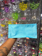 Light blue pouch
