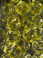 Clear yellow 16mm acrylic bead #218