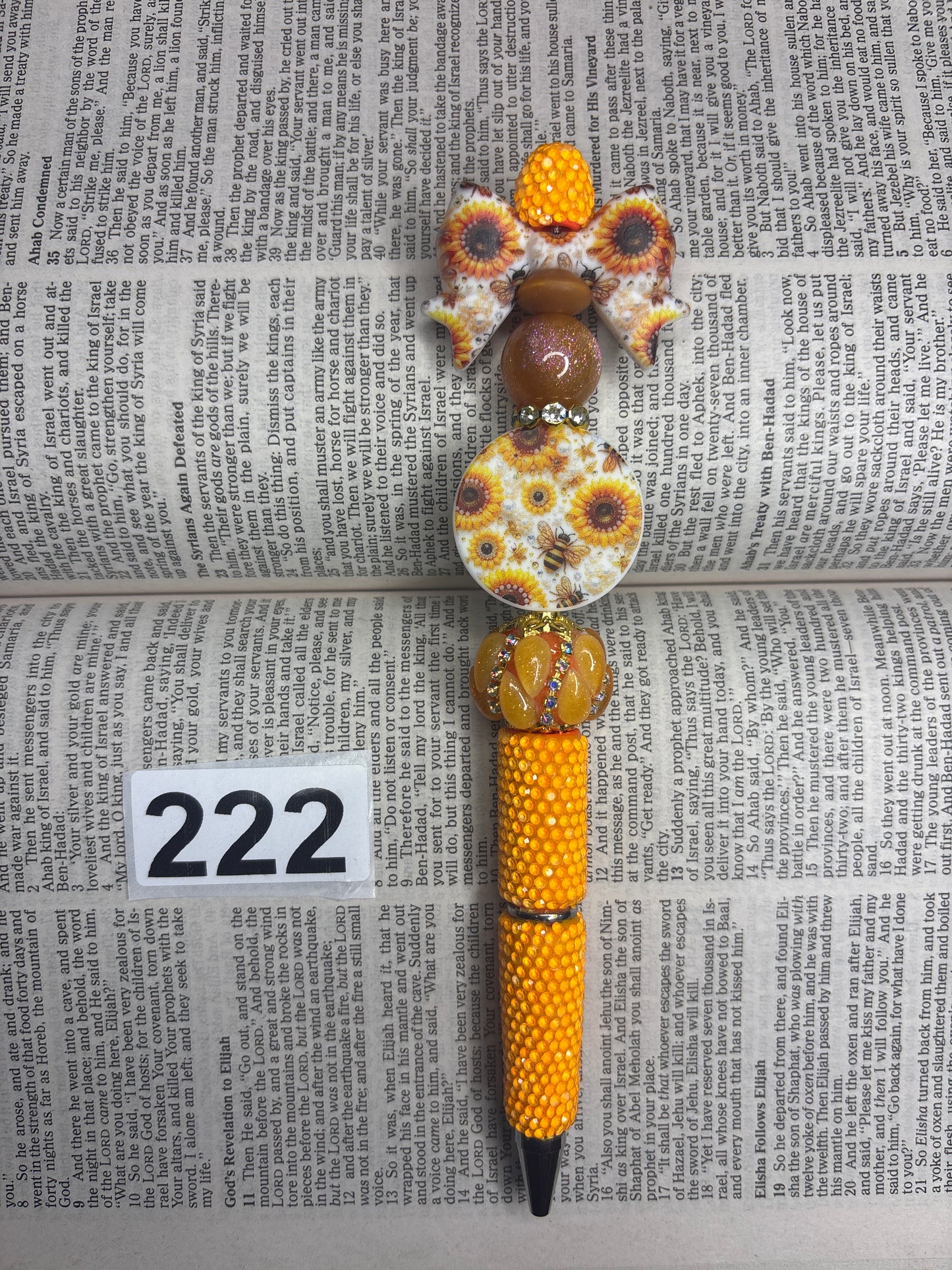 222 pre made pen
