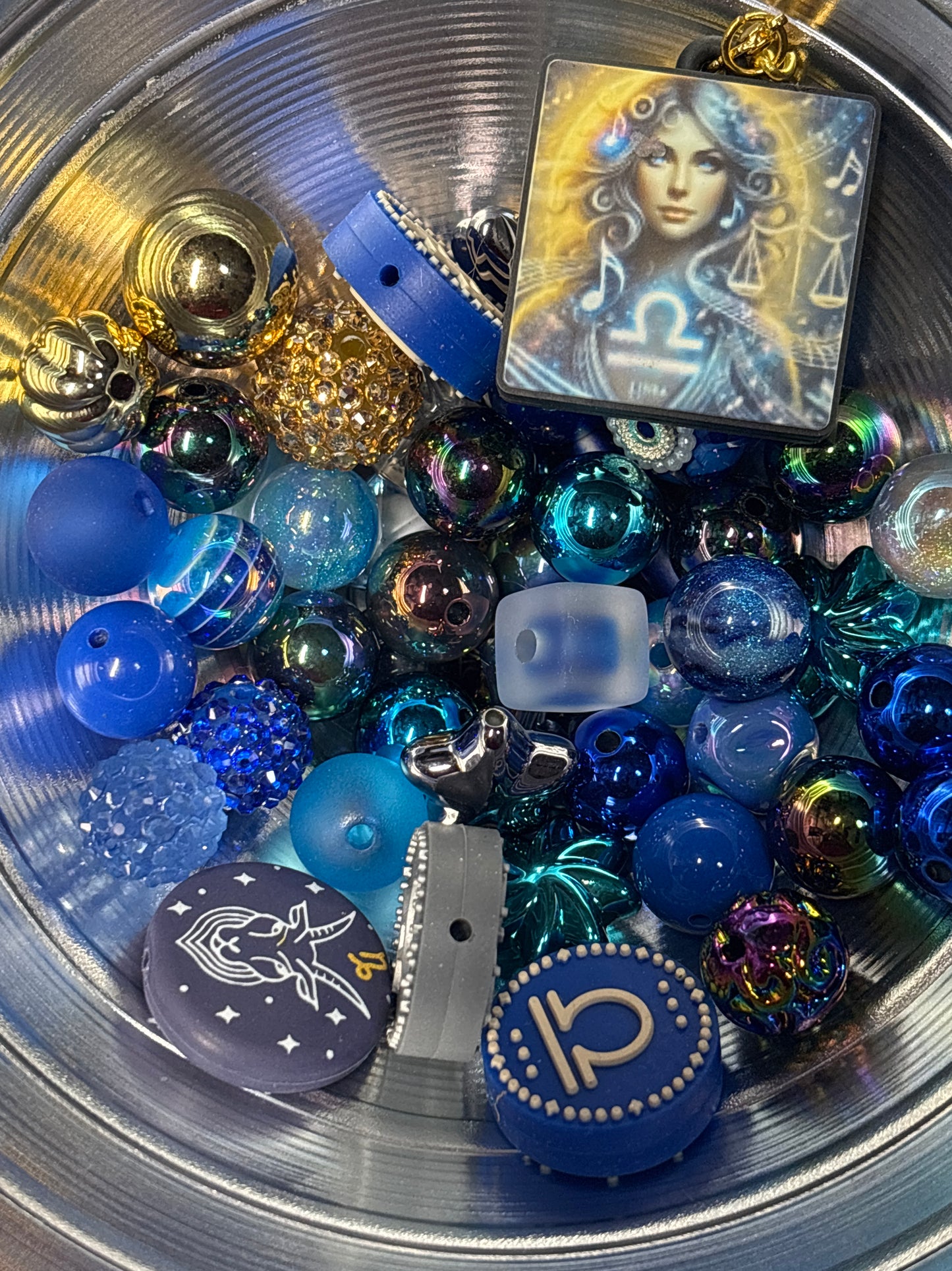 Zodiac signs bead mix