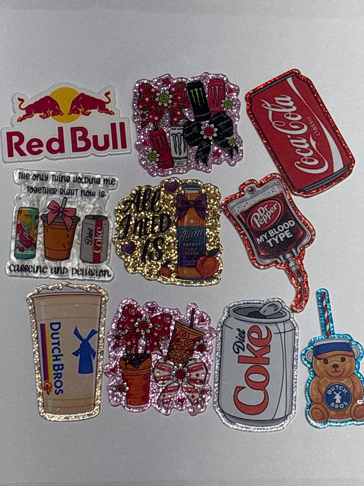Acrylics bag mix  10pc #8
