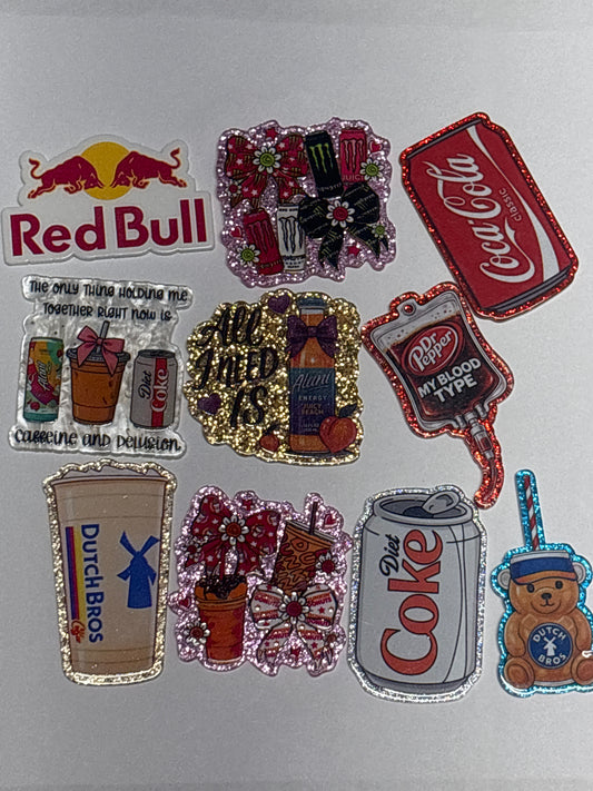 Acrylics bag mix  10pc #8