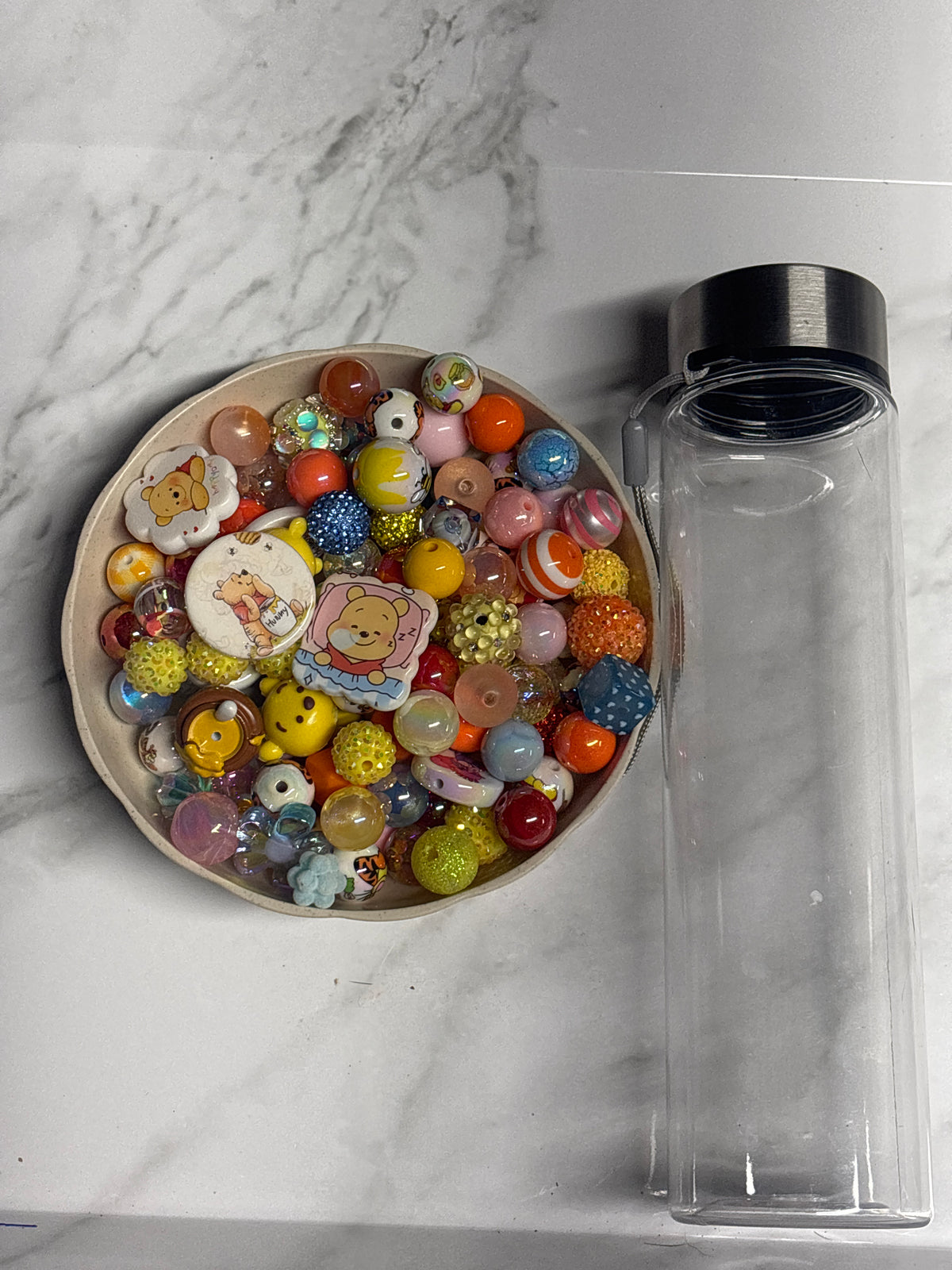 Pooh -Inspired Mystery Bead & Focal Cup