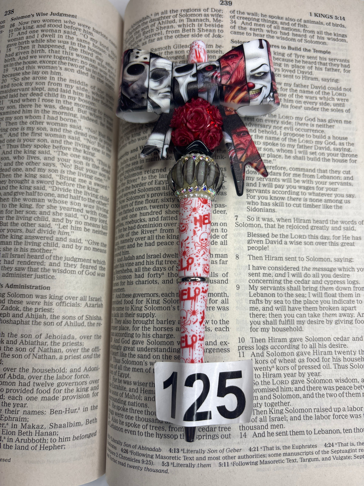 125 pre made pen