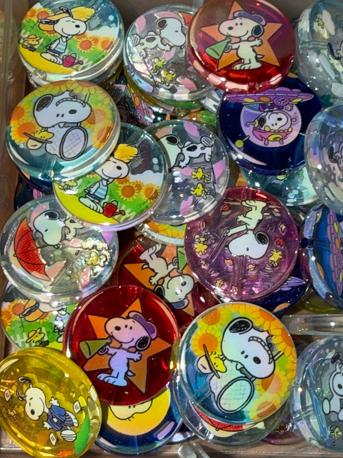 Random pick snoopy arylic focal #302