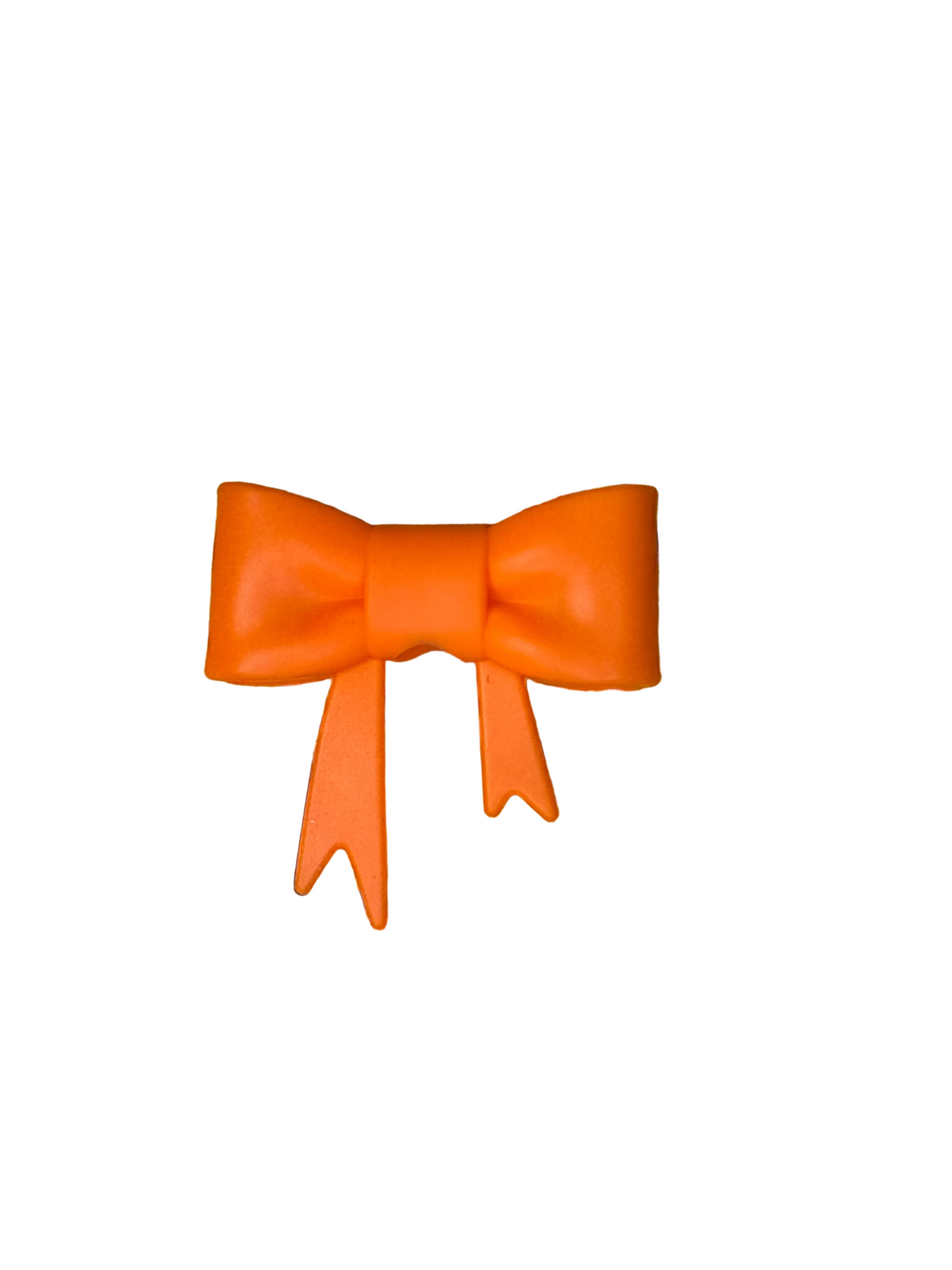 Ms. Orange silicone bow#39