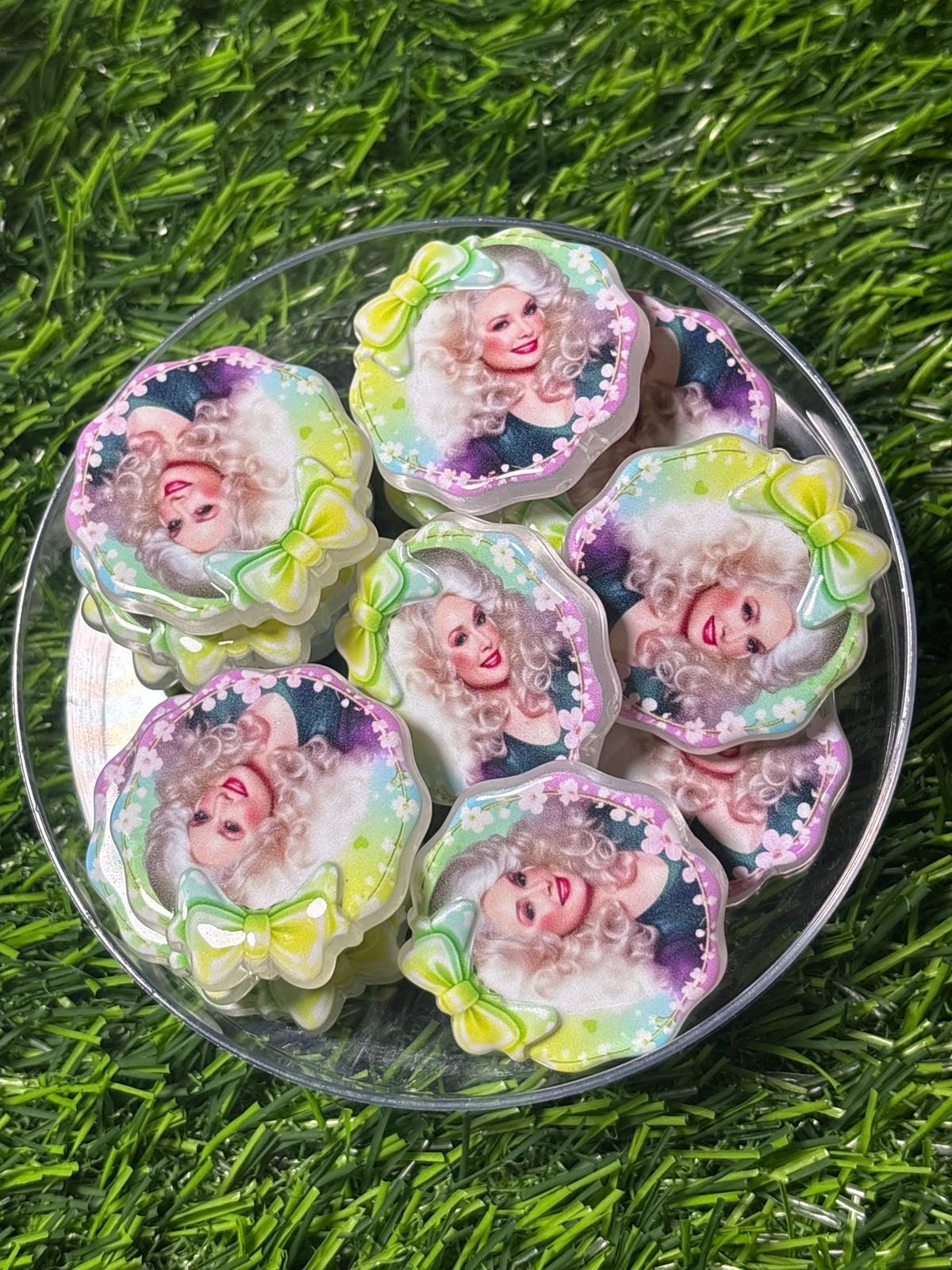 Dolly #22 acrylic focal