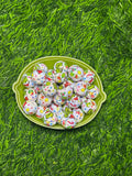 Grinch colorful 16 mm acrylic bead #10
