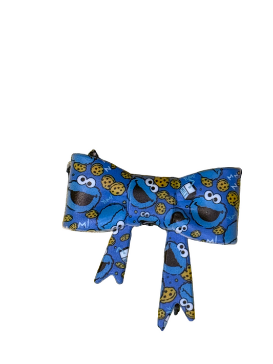 Mr.Cookie Monster bow #6