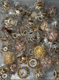 (Random pick )Brown  fancy bead #291