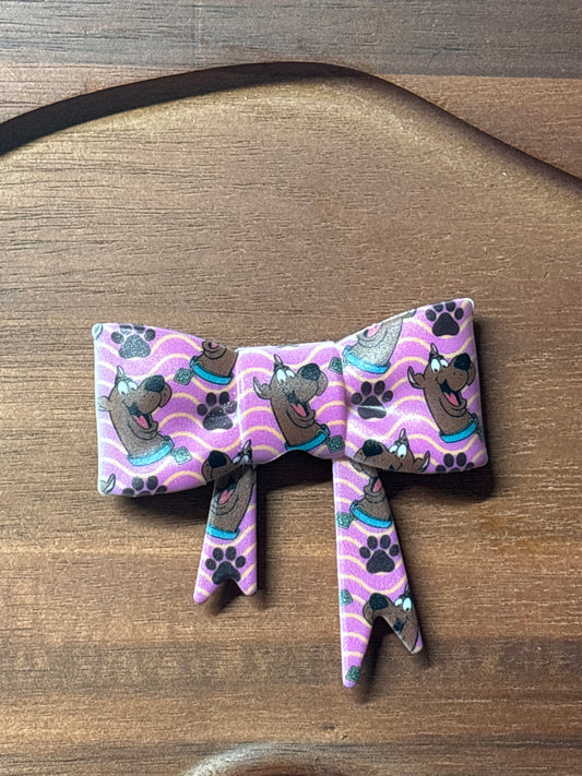Scooby Doo silicone bow
