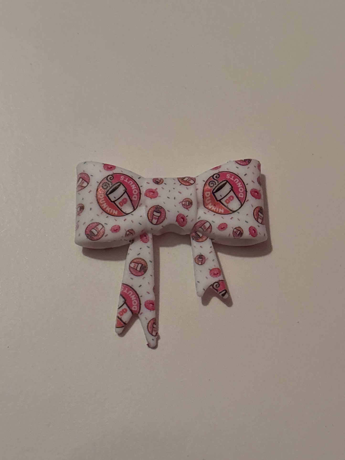 Dunkin’ Donuts silicone bow