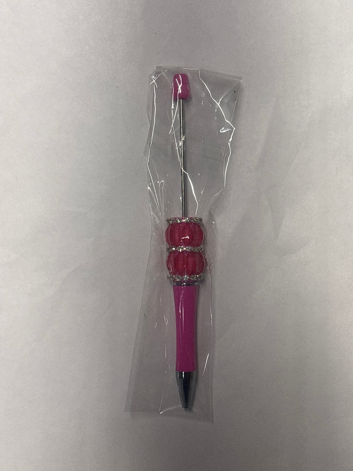 Pink beadable pen #300
