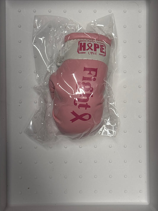 Breast cancer awareness keychain