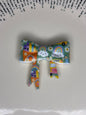 School straw topper bow #80