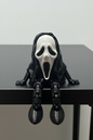 (186) 1pc ghost face 3d printed kicker figure