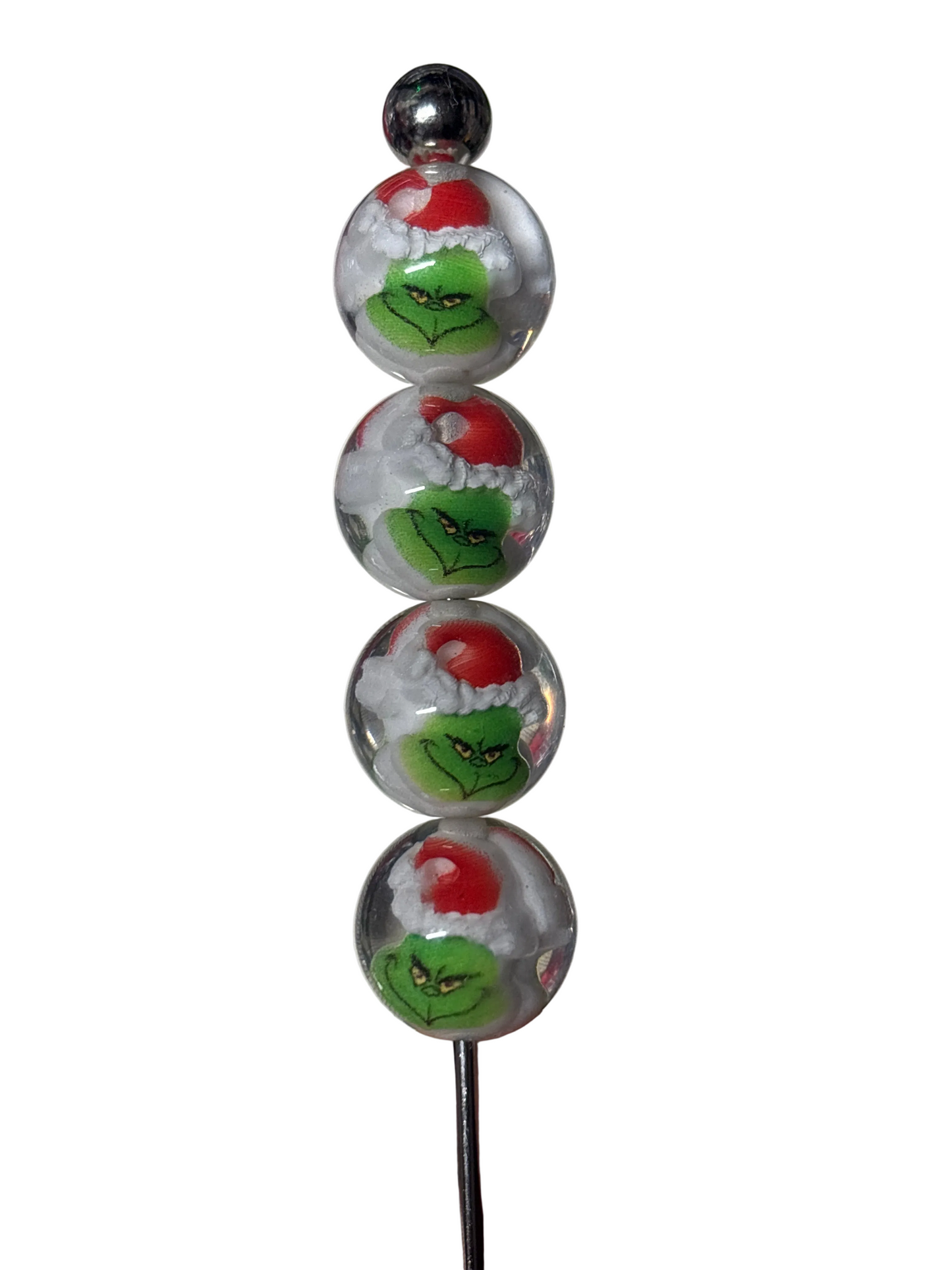 Grinch bead