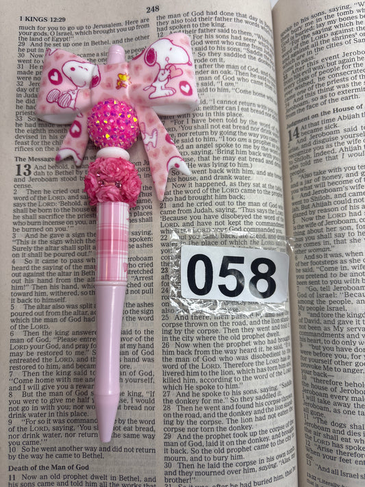 058 pre made pen