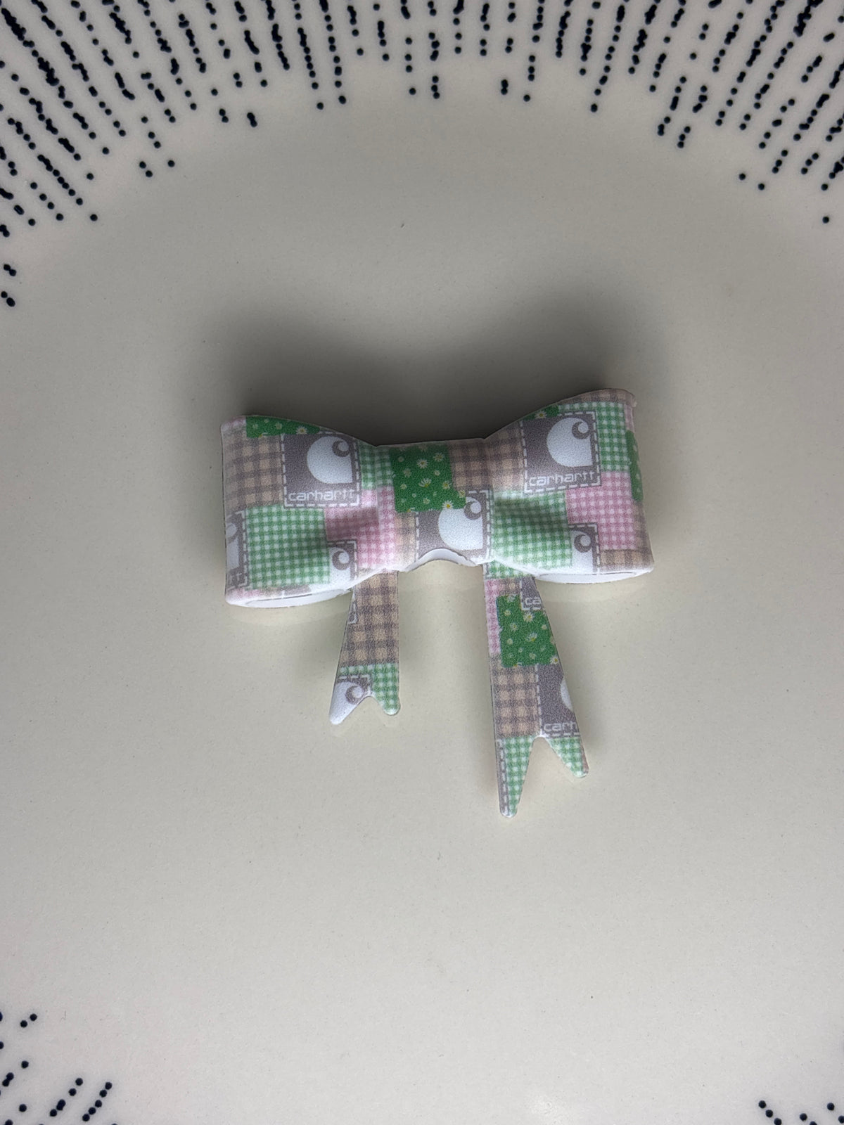 Colorful, nightmare before Christmas straw topper bow #94
