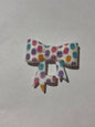 Ice cream pop silicone bow (A2)