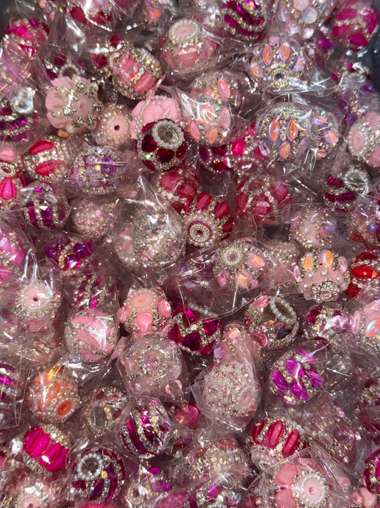 (Random pick )pink fancy bead #295