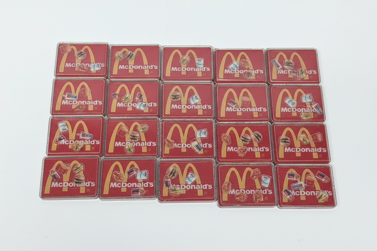 (184) 1 pc McDonald’s acrylic shaker