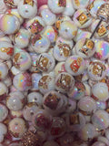 Random pick Dolly  acrylic 16mm bead #40