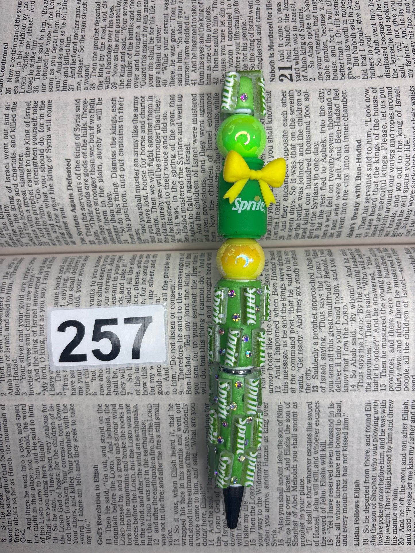 257 pre made pen