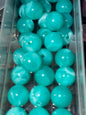 Green marble  16 acrylic bead #200