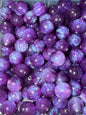 Purple magic  16mm acrylic bead #224