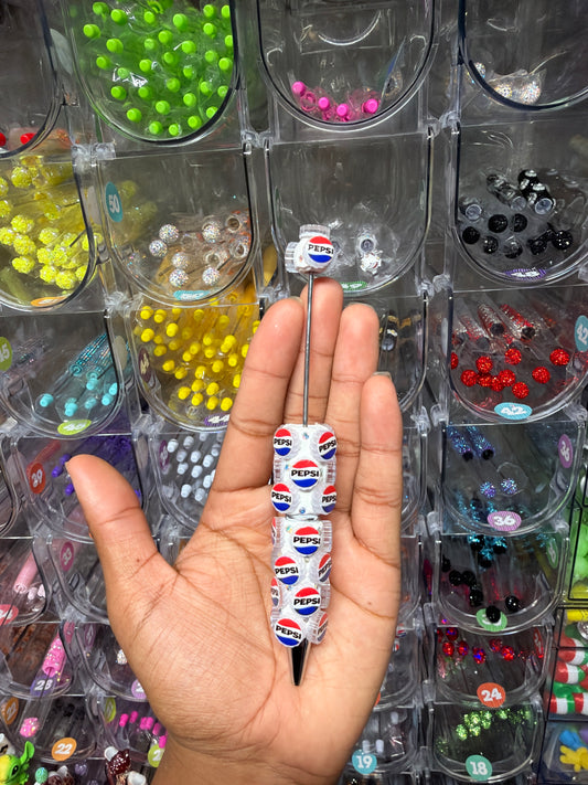 Pepsi clay beadable pen #25
