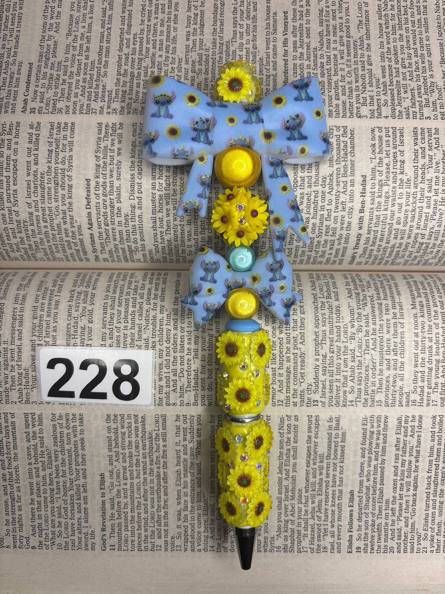 228  pre made pen