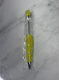Yellow sugar beadable pen