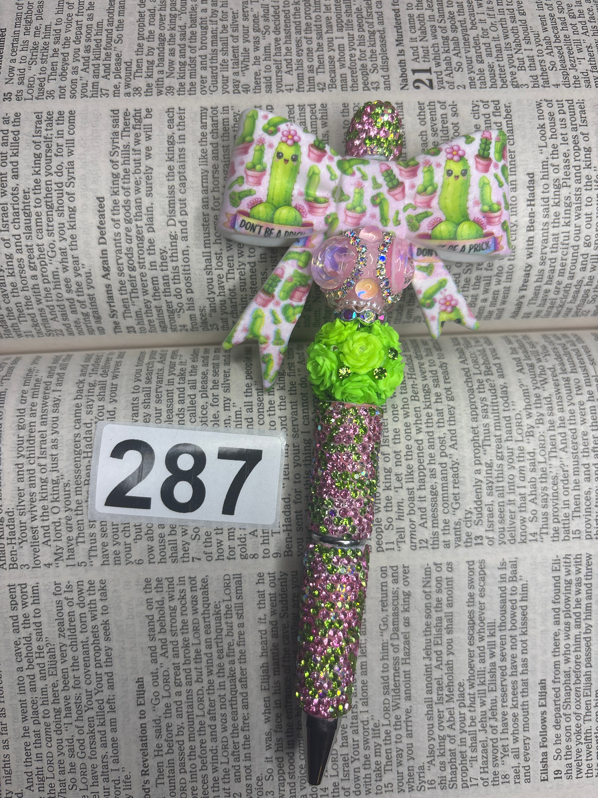 287 pre made pen