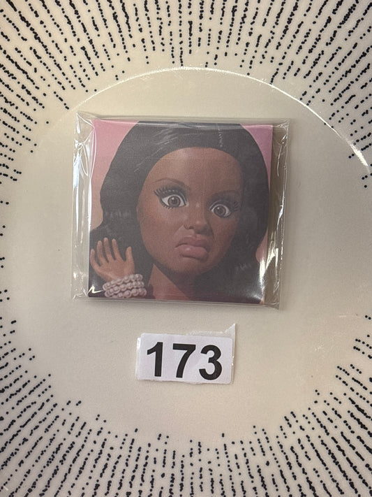 ( 173 ) Barbie sticky note
